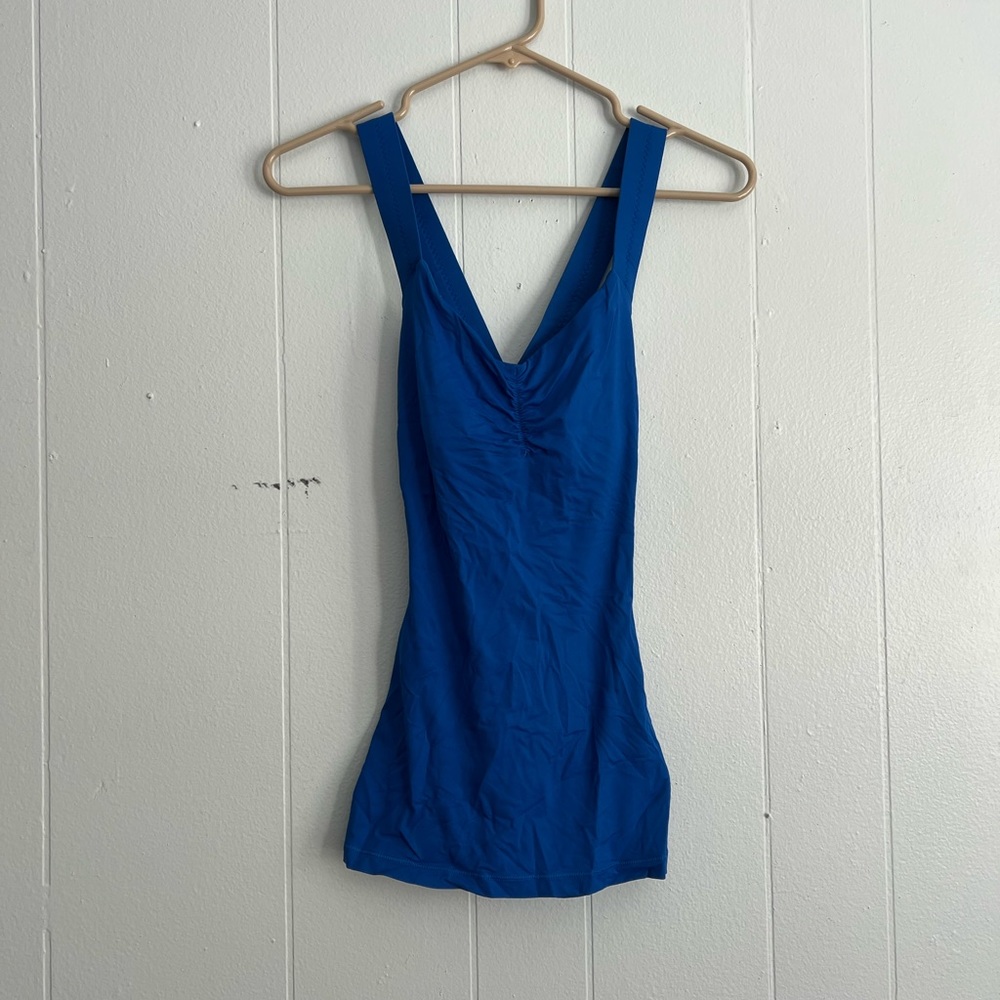 Blue Lululemon Tank Top